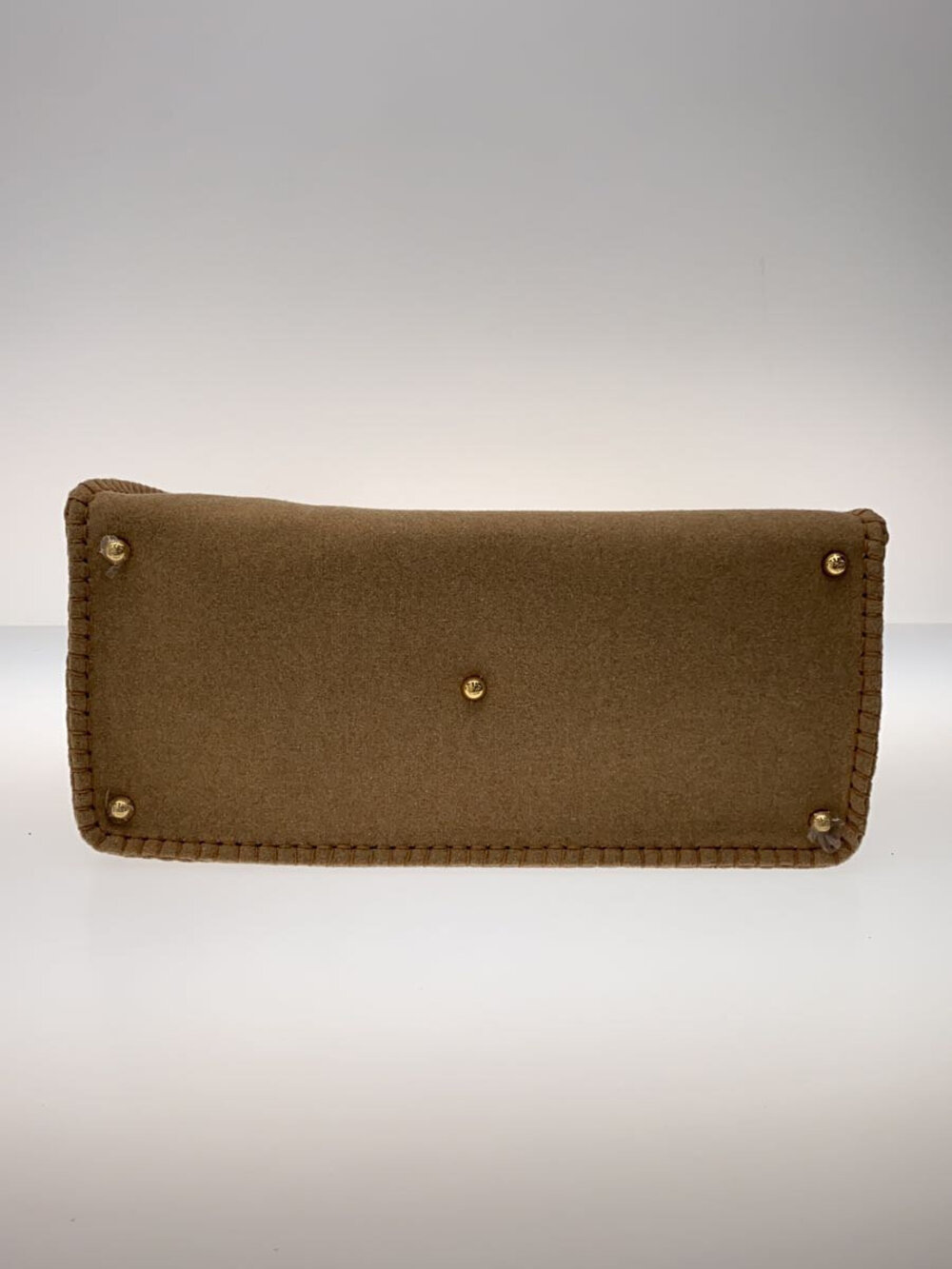 Fendi Shoulder Bag Suede Camel Brown Flannel - Picture 4 of 7